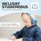 BuddyPhones Play+ - Draadloze koptelefoon - 20 uur batterijduur - Blauw