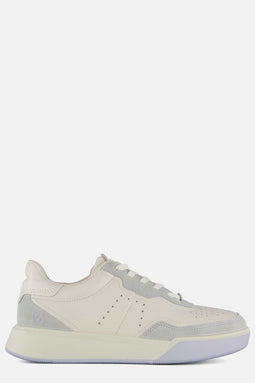 Ecco Street Court - Lage Sneakers - Leer - Wit (2025)