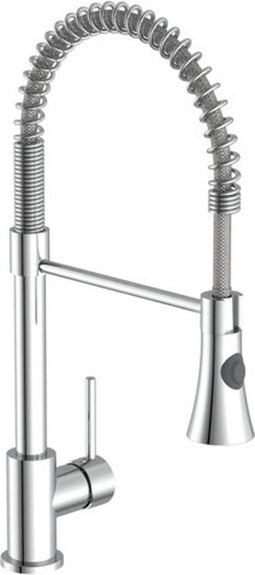 EISL LEON Keukenkraan - Ééngreepsmengkraan - Met sproeier en spiraalveer - Chroom