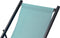 LOCRI II - Ligstoel - Turquoise - Synthetisch materiaal