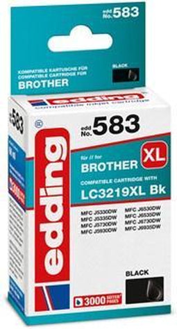 Edding EDD-583 inktcartridge 1 stuk(s) Compatibel Hoog (XL) rendement Zwart