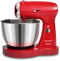 SOGO BAT-SS-14506-R - Keukenmachine - 350W 5 snelheden RVS mengkom 3,2L - Rood