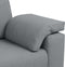 vidaXL - Loveseat - Sofa - in - Lichtgrijs - - - 140 - cm - Stof