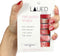 LAUED Nagelstickers - Nail Wraps - 16 Extreem Dunne Nagellak Stickers - Manicure Nail Art Folie - Tatoo Statement