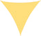 vidaXL - Zonnezeil - 160 - g/m² - 6x6x6 - m - HDPE - beige