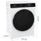 GORENJE WD2PA854ADW - Was-droogcombinatie 8 kg wassen / 5 kg drogen - Energieklasse A / D - WiFi ConnectLife