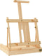 Tafelezel met lade 41,5x37x12 cm massief grenenhout