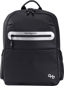 Hedgren Fietsrugzak Rugzak met laptopvak Commute Bike Stem Backpack 17,36L Black Zwart