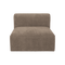 Urban Nature Culture Tao - Modular seater - Hoogwaardige polyester - Taupe