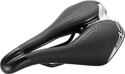 Selle Italia S5 Lady Superflow - Dameszadel - Gel vulling met uitsparing - Zwart