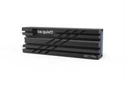 be quiet! MC1 Pro - M.2 SSD-koeler - Geïntegreerde heatpipe - Zwart