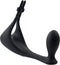 Gender X - Back It Up Vibrerende Plug en Cockring - Zwart