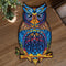 UNIDRAGON Houten Puzzel Voor Volwassenen Dier - Charmante Uil - 101 stukjes - Small 15x26 cm