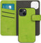 iMoshion Hoesje Geschikt voor iPhone 13 Hoesje Met Pasjeshouder - iMoshion Uitneembare 2-in-1 Luxe Bookcase - Groen