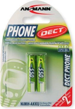 Ansmann 5035523 - Batterij NiMH 1,2 V 550 mAh - Groen