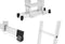 4-in-1 Aluminium Ladder - Multifunctioneel - 350 cm - Opvouwbaar - Grijs