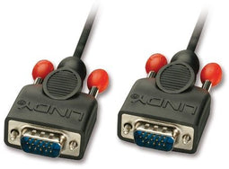 Lindy 31443 - VGA Aansluitkabel - 5m 15-polig - Zwart