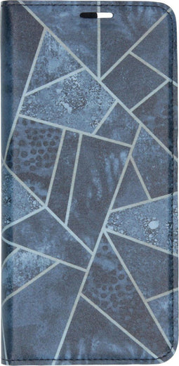 Hoesje Met Pasjeshouder Geschikt voor Samsung Galaxy S20 Ultra - Design Softcase Bookcase (Chester) met standaard - Meerkleurig / Blauw grafisch design