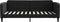 vidaXL - Slaapbank - 90x200 - cm - stof - zwart