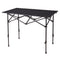 Campingtafel Inklapbaar X51000040 - Metaal/Kunststof - 95x55 cm - Zwart