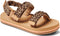 Reef Little Ahi - Convertible Slippers - Verstelbaar klittenband - Leopard - Maat 21/22