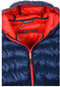 Alvivo Outdoorjas Glasgow Heren Nylon Blauw/rood Maat Xs