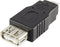 Renkforce RF-4097202 - USB 2.0 Adapter - 1x Micro-USB 2.0 B - 1x USB 2.0 bus A - Zwart