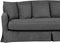 GILJA - Driezitsbank - Donkergrijs - Polyester