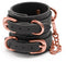 Bondageset Bondage Couture Wrist Cuffs Zwart