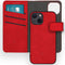 iMoshion Hoesje Geschikt voor iPhone 13 Mini Hoesje Met Pasjeshouder - iMoshion Uitneembare 2-in-1 Luxe Bookcase - Rood