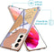 imoshion Hoesje Geschikt voor Samsung Galaxy S21 FE Hoesje Siliconen - imoshion Design hoesje - Transparant / Line Art Color Face