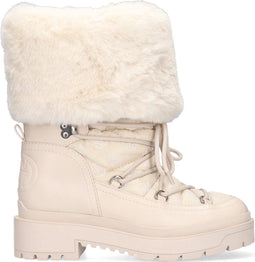 Guess Larya - Vachtlaarzen - Faux fur binnenzijde - Crème - Maat 41