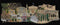 Thea Gouverneur - Borduurpakket met telpatroon - 545.05 - Voorgesorteerde DMC Garens - Athene Griekenland - Zwart Aida - 79 cm x 50 cm - DIY Kit