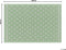 THANE - Outdoor kleed - Groen - 120 x 180 cm - Polypropyleen