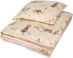 That's Mine dekbedovertrek met kussensloop Mouse flower - 100 x 140 - Kussensloop 40 x 45 cm