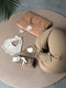 That's Mine Foam mat cirkel light brown - ronde Speelmat - Speelmat - Play mat