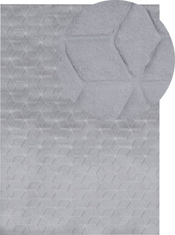 THATTA - Shaggy vloerkleed - Grijs - 160 x 230 cm - Polyester