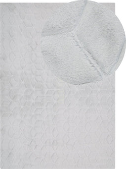 THATTA - Vloerkleed - Mintgrijs - 160 x 230 cm - Nepbont