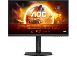 AOC 24G4X - Gaming Monitor - 180Hz 1ms IPS 23,8" Full HD - Zwart