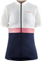 Craft Core Endur Jersey - Fietsshirt Korte Mouwen - Vochttransport - Wit Blauw