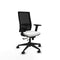 Piqueras y Crespo 2D066N0 - Bureaustoel - Verstelbare hoogte met armleuning - Wit
