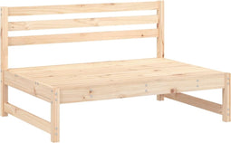 vidaXL - Tuinmiddenbank - 120x80 - cm - massief - grenenhout