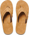 Reef Marbea SL - Heren Slippers - Vegan leren voetband - Bruin - Maat 45