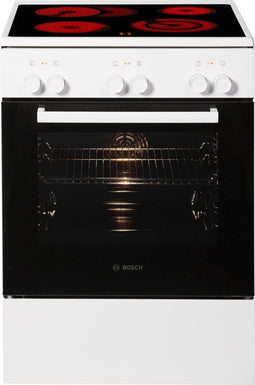 Bosch HKA090220 - Keramisch fornuis - 4 kookzones 60 cm - Wit