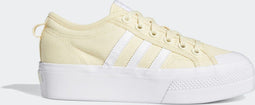 adidas Nizza Platform W - Dames Sneakers - Maat 38 2/3 - Geel (2021)