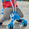 The Bugs Scramblebug Tide Loopfiets Met 4 Wielen - Loopfiets - Wit/Blauw - Opvouwbaar - 360° wielen
