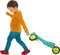 The Bugs Scuttlebug Xl Splodge Opvouwbare Loopfiets Met 3 Wielen - Loopfiets - 360° Wielen - Hoogte Verstelbaar