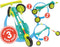 The Bugs Scuttlebug Xl Splodge Opvouwbare Loopfiets Met 3 Wielen - Loopfiets - 360° Wielen - Hoogte Verstelbaar