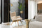 The Flatiron-bijzettafel-antique goud
