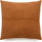 The Four Panel Leren Kussenhoes - Camel - 60x60